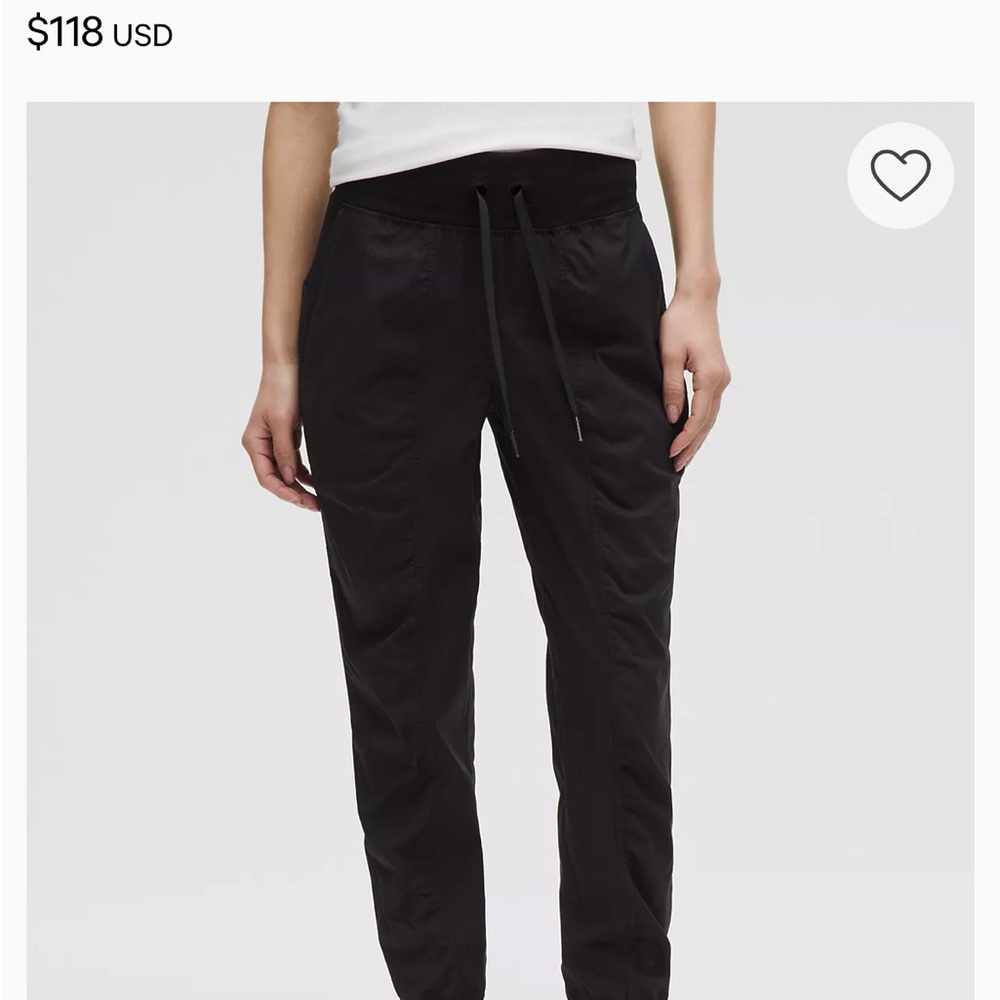 Lululemon Dance Studio Mid-Rise Jogger
Full Length- black